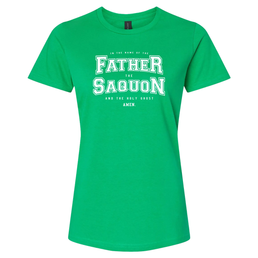 Father Saquon Holy Ghost Womens Tee